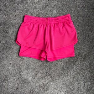 Under Armour Women's Pink Athletic Shorts